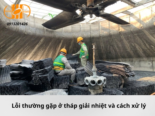 Tháp giải nhiệt có dễ gặp lỗi không?