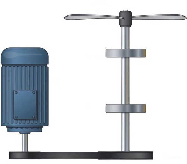 Trục motor và bạc đạn chịu tải