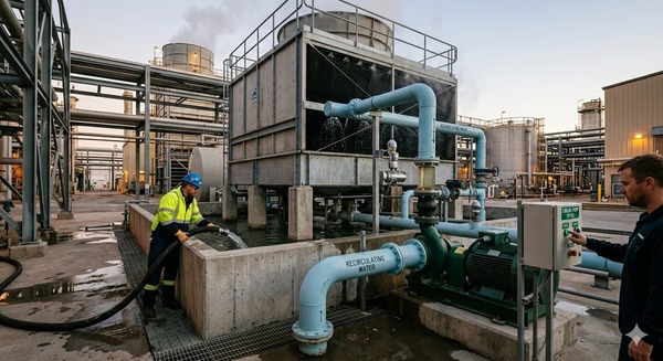 Chuẩn bị hệ thống tuần hoàn nước