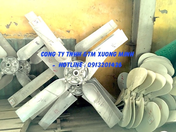 Cánh quạt tháp giải nhiệt thúc đẩy quá trình trao đổi nhiệt nước và không khí