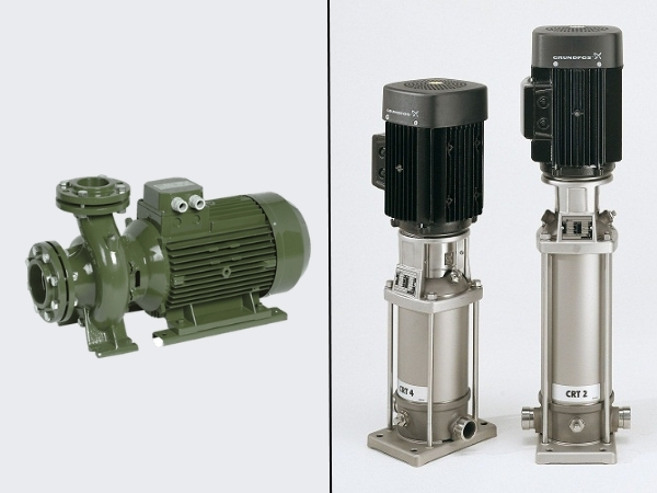 2 dòng máy bơm ly tâm phổ biến