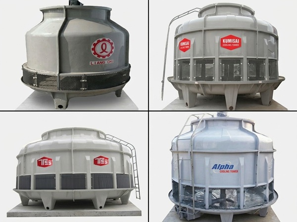 Tháp giải nhiệt nước đa dạng các thương hiệu Tashin, Alpha, ...