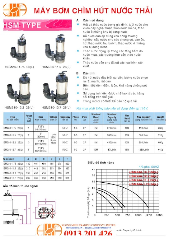 May Bom Hut Nuoc Thai