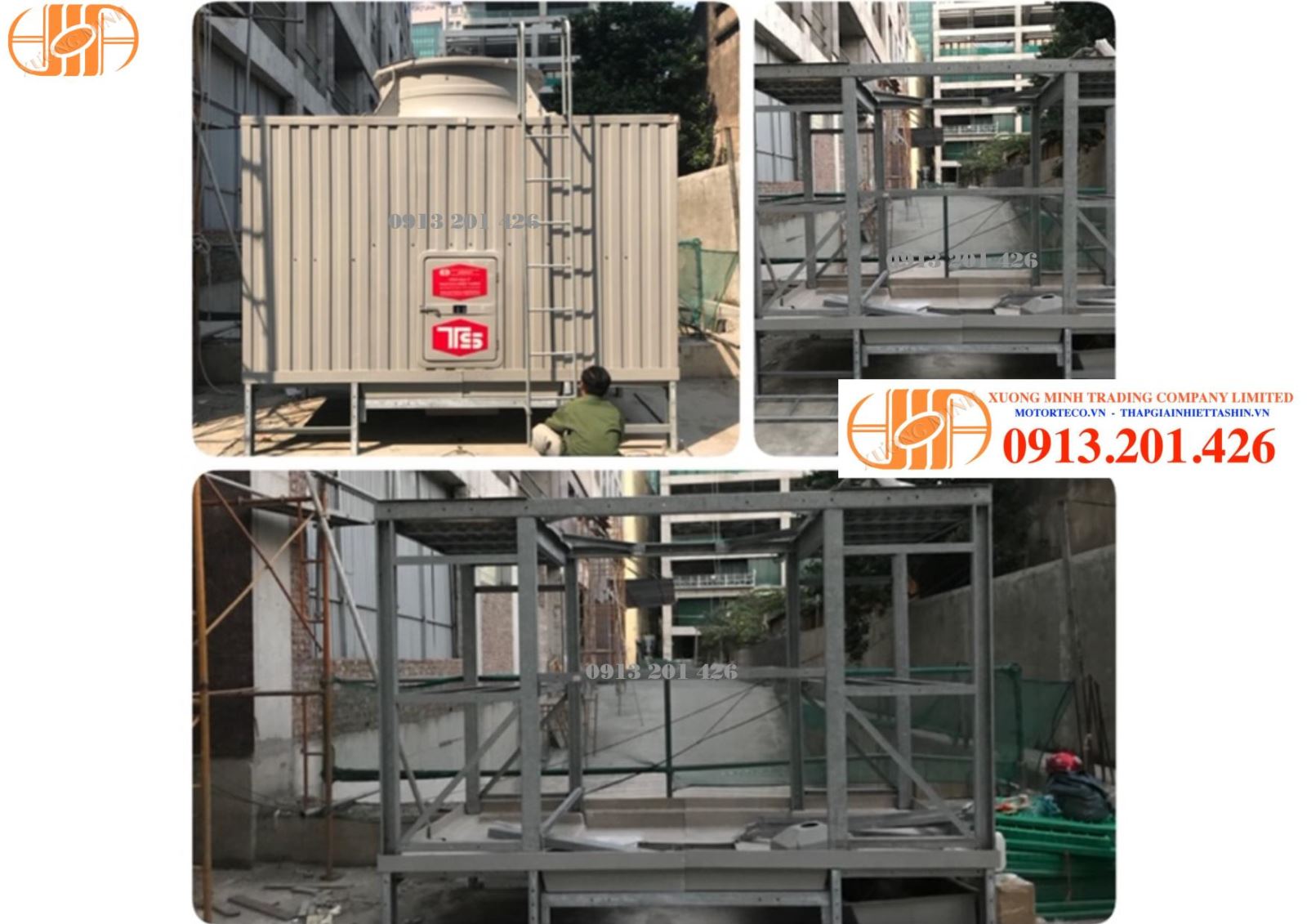 #tháp Giải Nhiệt 80rt 1