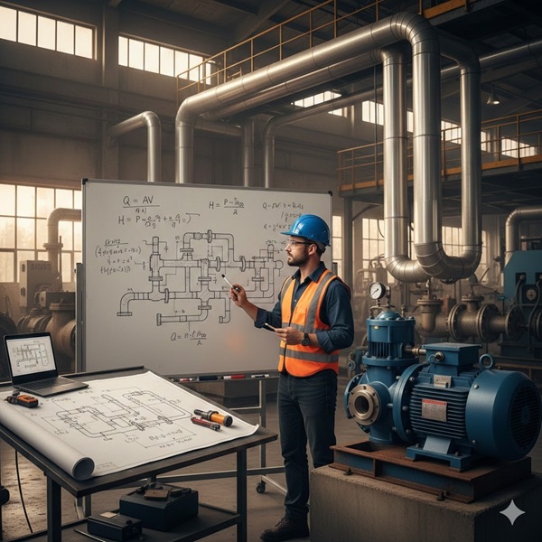 Xác định lưu lượng và cột áp là bước quan trọng để chọn máy bơm phù hợp