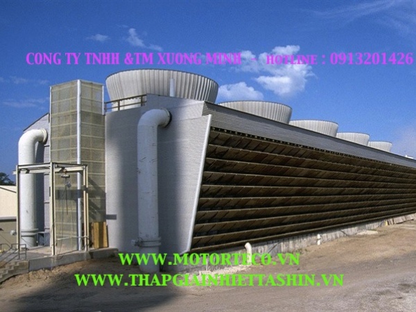 Tháp giải nhiệt TSM chuyên xử lý nước nhiều tạp chất, làm mát nhanh