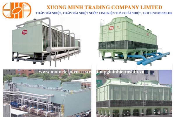 Công suất tháp giải nhiệt cần được tính toán dựa trên lưu lượng nước tuần hoàn