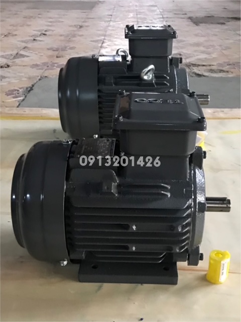 #Động_cơ_teco_2hp.