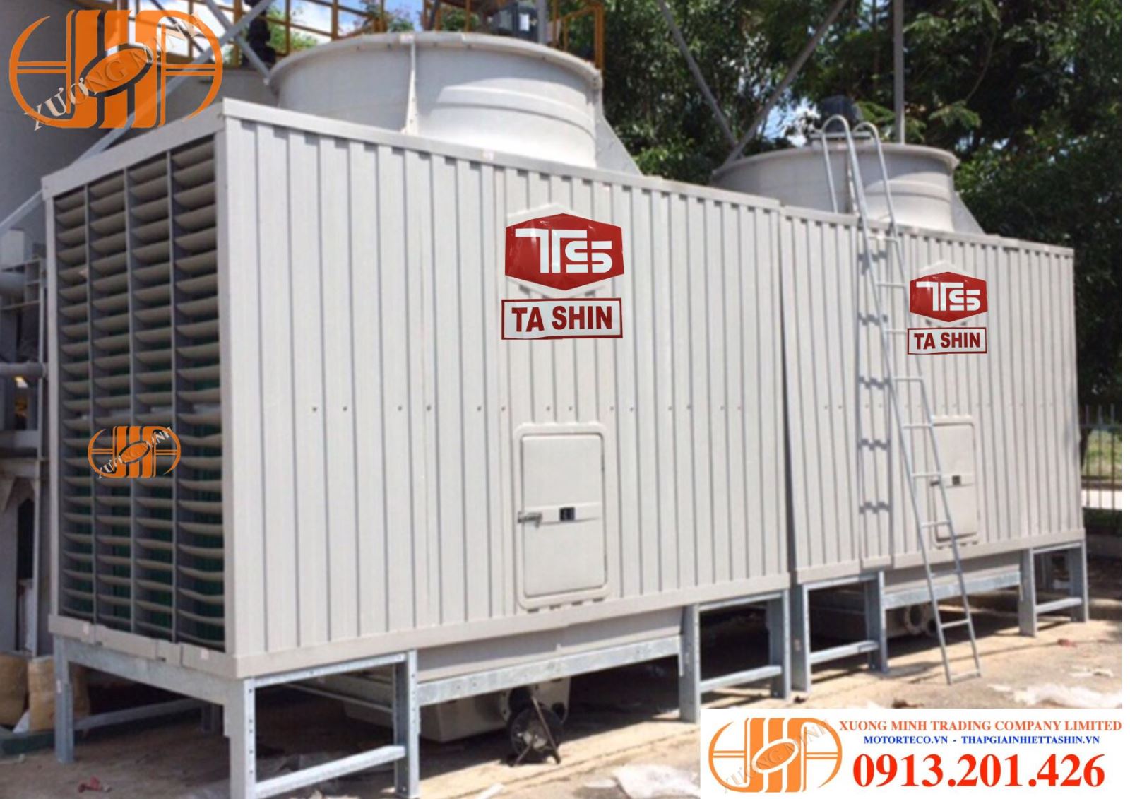 #Tháp_giải_nhiệt_Vuông, #giá_tháp_tashin