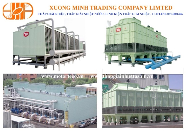 Tháp giải nhiệt được ứng dụng phổ biến trong các khu công nghiệp