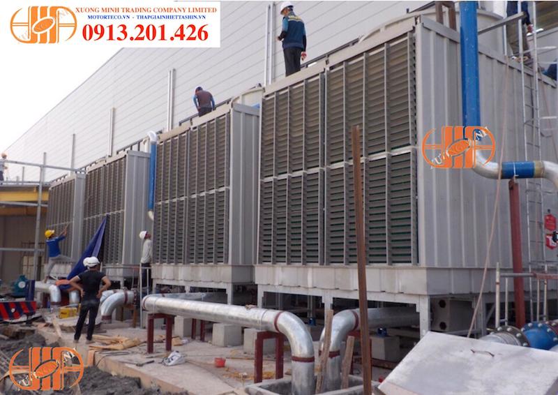 lắp đắt tháp giải nhệt 